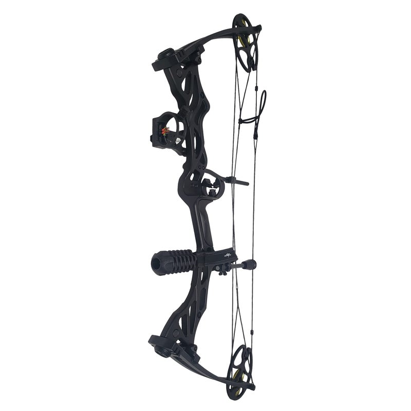 SAS Archery Essential Accessory Upgrade Combo 5-pin Bow Sight, Arrow Rest, Stabilizer, Braided Bow Sling, Peep Sight - Black - Image 5